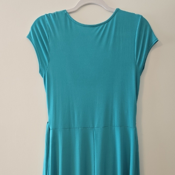 Elegant Teal Dress - Picture 7 of 8